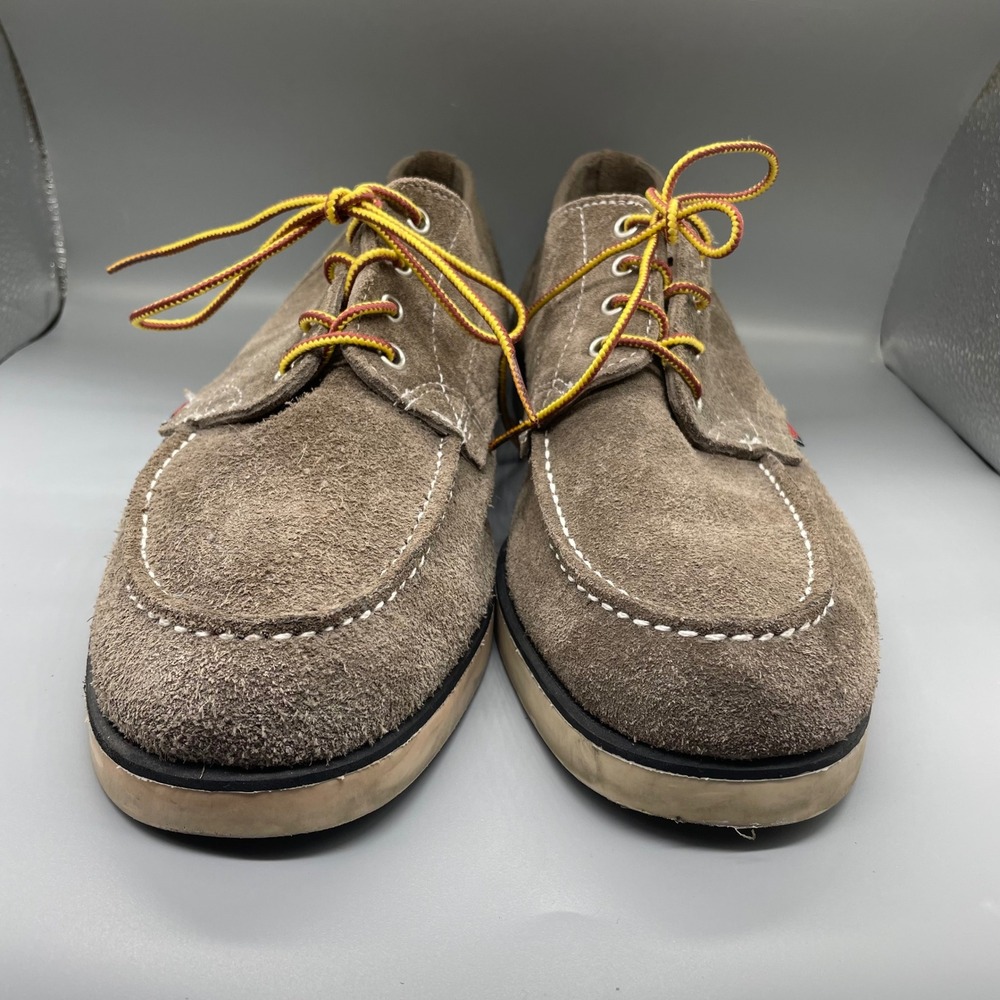 Sebago Docksides Mens Brown Suede Moc Toe Boat Shoes Oxfords Size 12